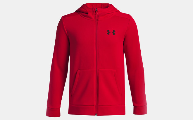 Under Armour Boys Armour Fleece Full Zip Hoodie
