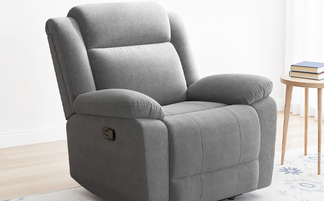 Upholstered Manual Rocker Recliner Upholstered Manual Rocker Recliner