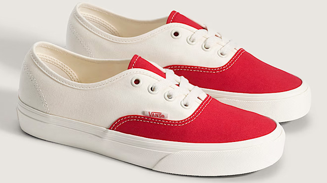 VANS Authentic Shoes Red