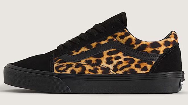 VANS Old Skool Shoes Leopard