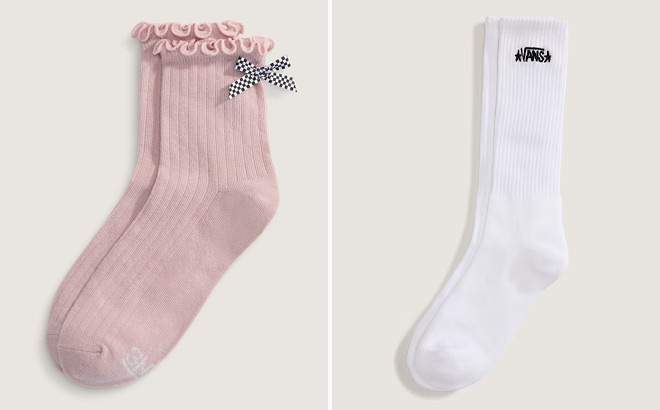 Vans Bow Back Crew Socks