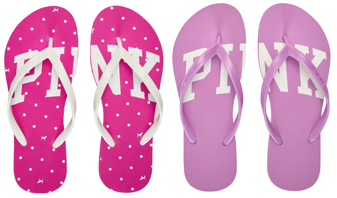 Victorias Secret PINK Flip Flops