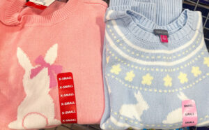 Vince Camuto Womens Easter Sweater in 2 Styles