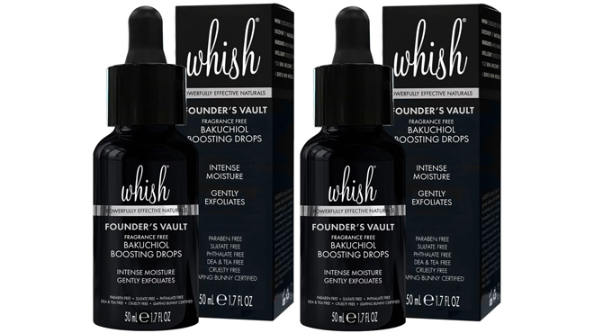 Whish Founders Vault Bakuchiol Boosting Drops Duo