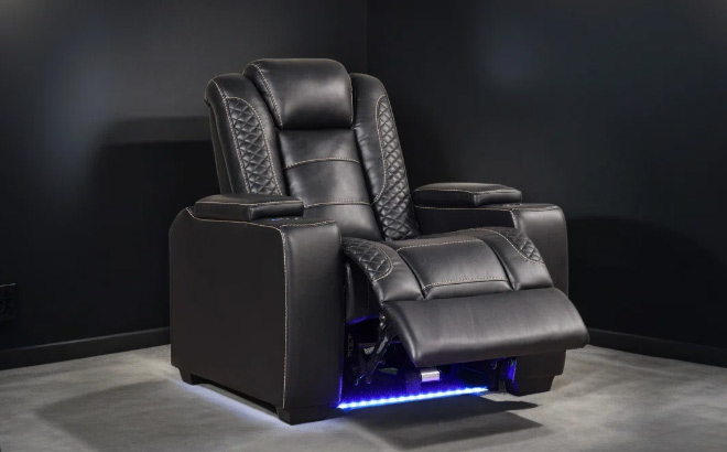 Winston Porter Adjustable Home Theater Chair