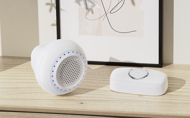 Wireless Doorbell on the Table