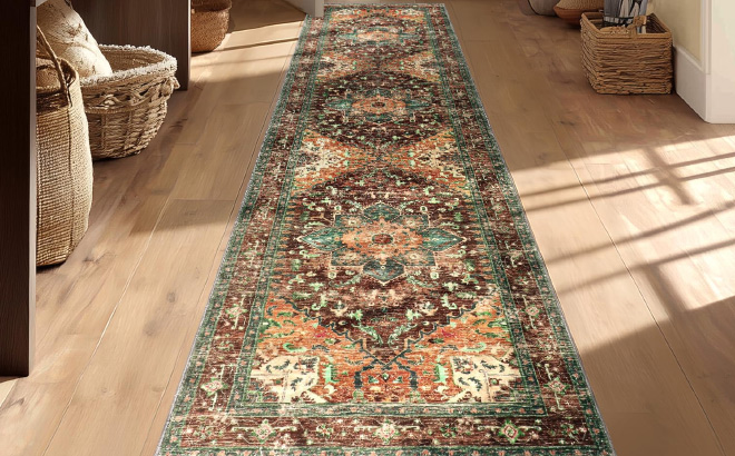 Yamaziot Washable Runner Rug