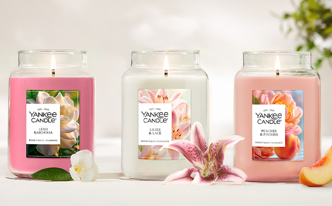 Yankee Candles in Spring Scents Yankee Candles in Spring Scents