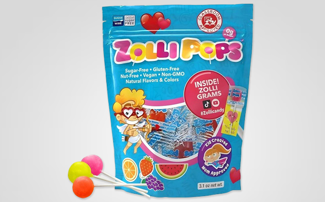Zollipops Clean Teeth Pops Sugar Free Candy Zollipops Clean Teeth Pops Sugar Free Candy