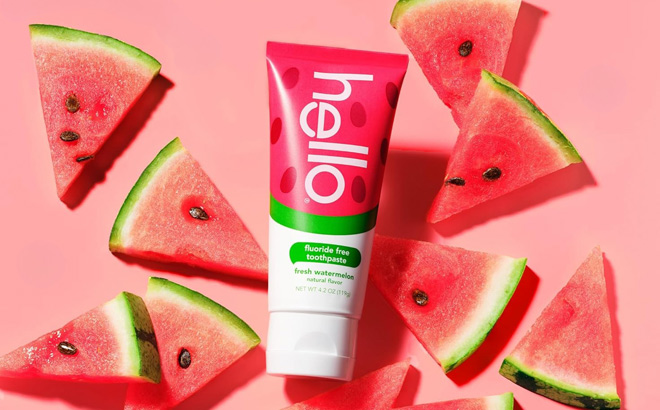 hello Fresh Watermelon Kids Toothpaste