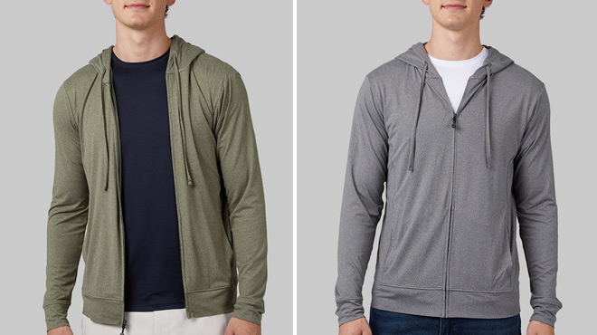 32 Degrees Mens Cool Full Zip Hoodie 32 Degrees Mens Cool Full Zip Hoodie