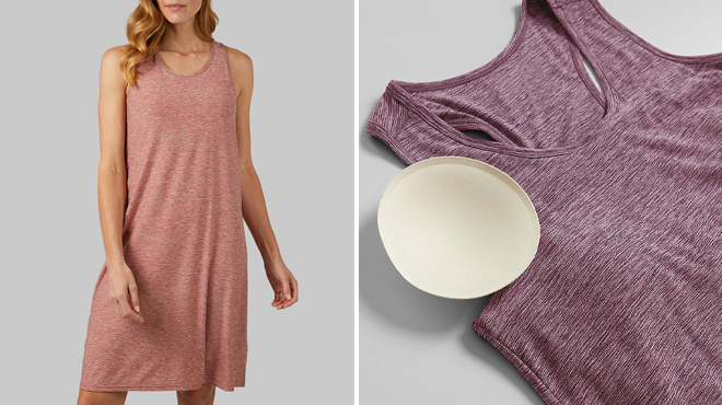 32 Degrees Womens Cool Racerback Bra Dress 32 Degrees Womens Cool Racerback Bra Dress