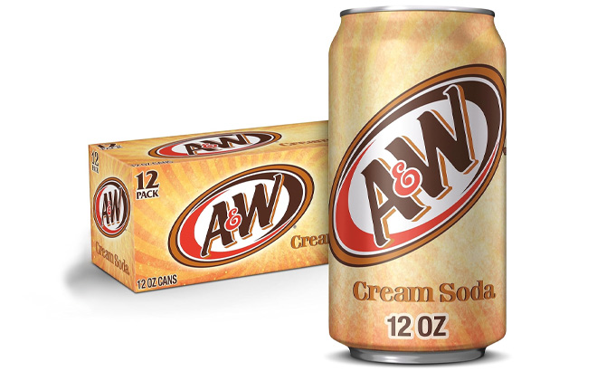 AW Cream Soda 12 Pack