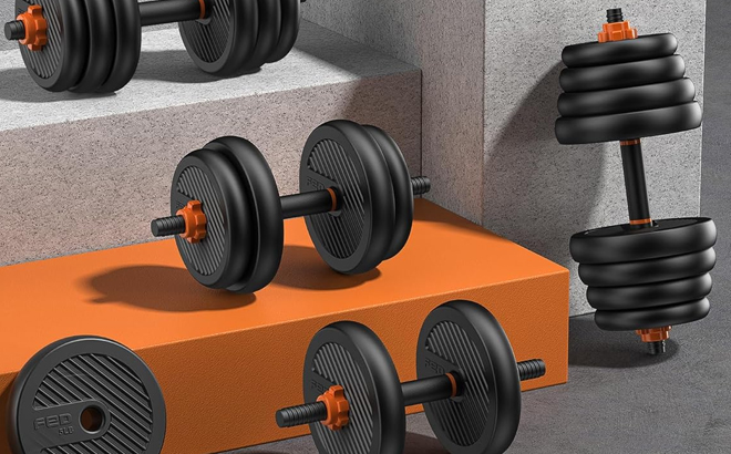 Adjustable Dumbbell Set