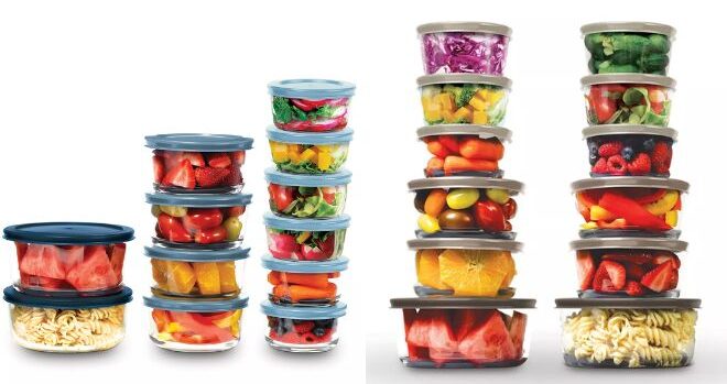 Art Cook 24 Piece Glass Food Storage Set