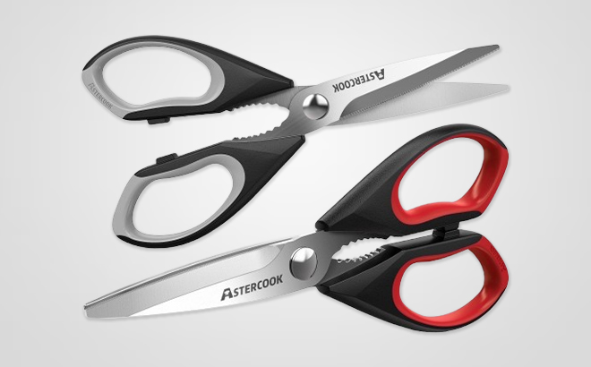 Astercook Kitchen Scissors 2 Pack