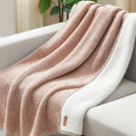 Bearpaw Ashford Melange Sherpa Throw Blanket 1