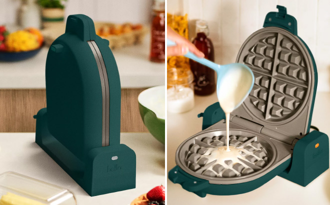 Bella Flip n Store Ceramic Waffle Maker
