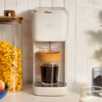 Bella K Cup Coffee Maker with Water Tank in Oatmilk