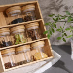 Better Homes Gardens Bamboo Spice Jar Holder