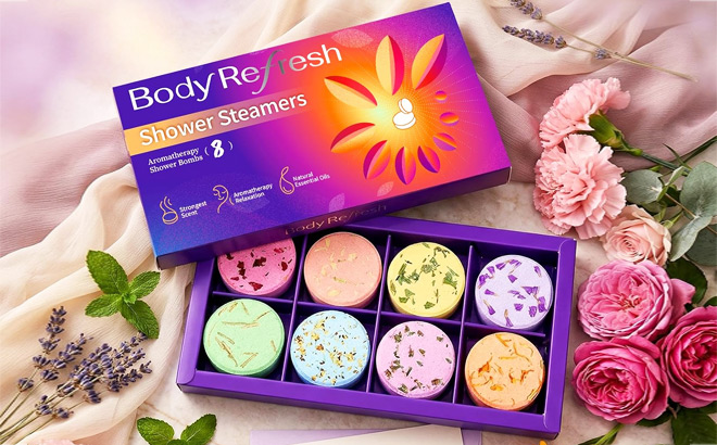BodyRefresh Shower Bombs 8 Pack