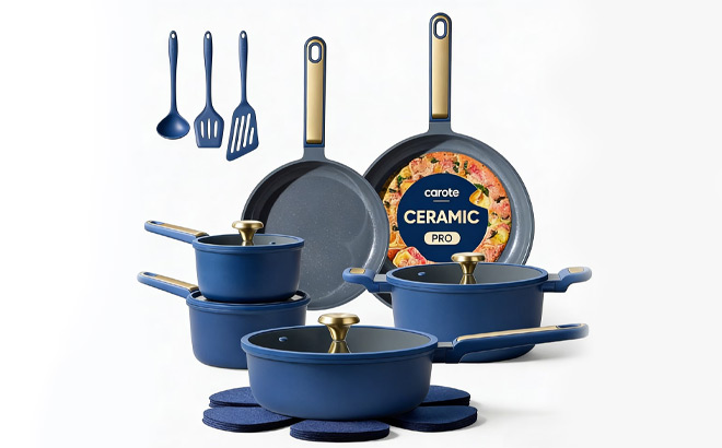 Carote 18 Piece Cookware Set