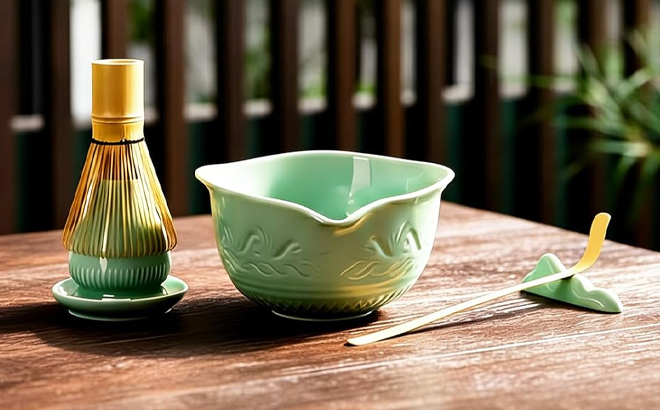 Ceramic Matcha Whisk Kit