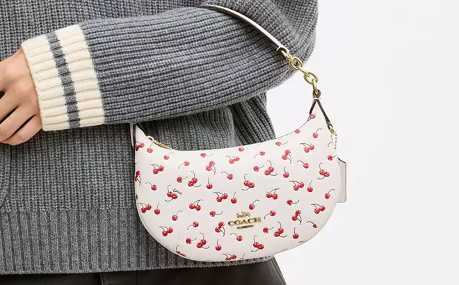 Coach Mini Payton Bag With Cherry Print