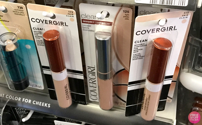 Covergirl Clean Invisible Concealers