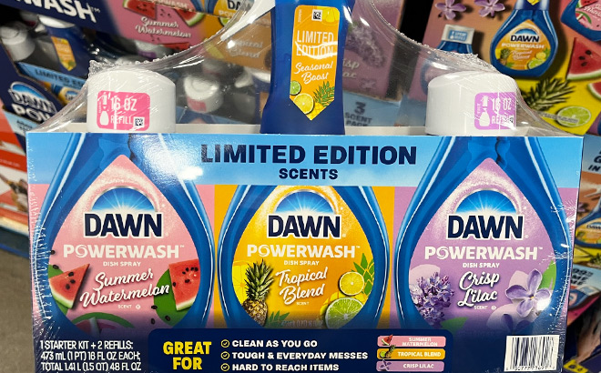 Dawn Powerwash Dish Spray Bottle Set Spring Variety Pack