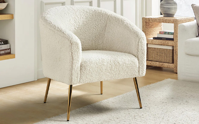 Dawson Boucle Barrel Chair Dawson Boucle Barrel Chair