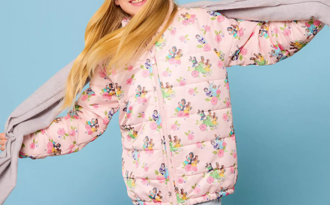 Disney Princess Puffy Jacket Disney Princess Puffy Jacket