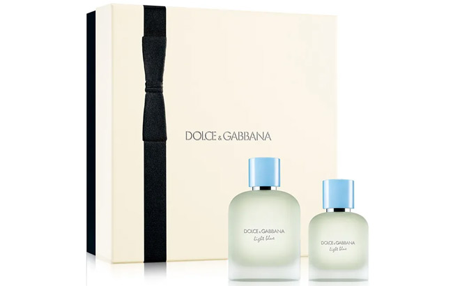 Dolce and Gabbana Light Blue Pour Homme 2 Piece Mens Set Dolce and Gabbana Light Blue Pour Homme 2 Piece Mens Set