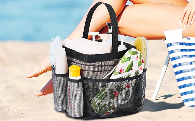 EUDELE Mesh Shower Caddy