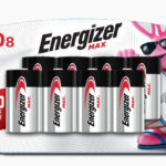 Energizer MAX D Alkaline Batteries 8 Pack
