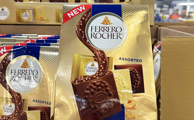 Ferrero Rocher Chocolate Squares