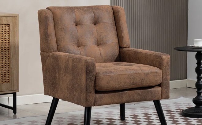 George Oliver Mid Century Modern Accent Chair