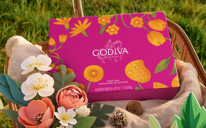 Godiva Signature Truffles Gift Box Spring Edition in the Bikes Cart