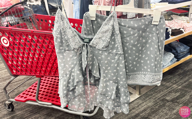 Handholding Flyway Bandana Top and Skirt