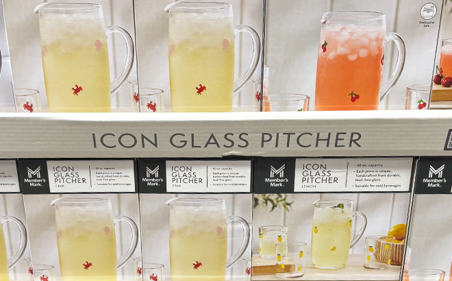 Icon Glass Pitcher