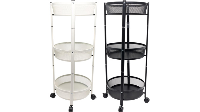 Improvements Foldable 3 Tier Cart