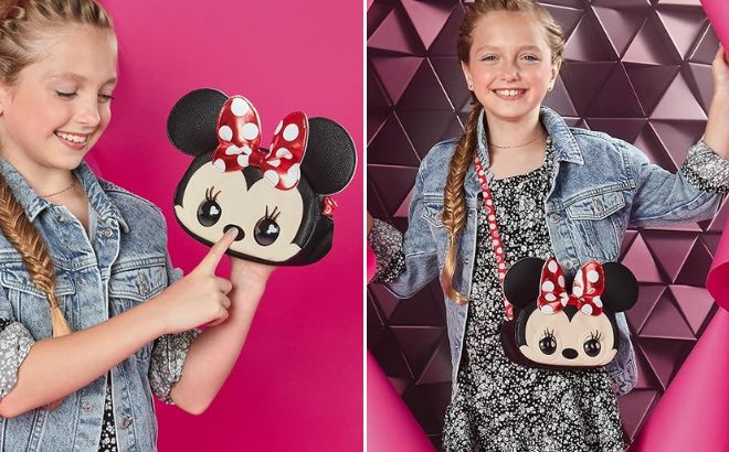 Interactive Minnie Mouse Purse Pet