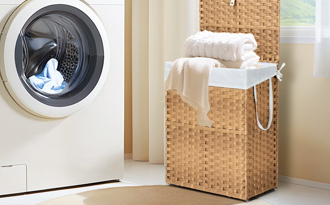 JIOABL Laundry Hamper with Lid