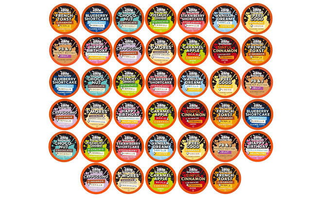 Java Factory 40 Count Flavored Coffee Pods
