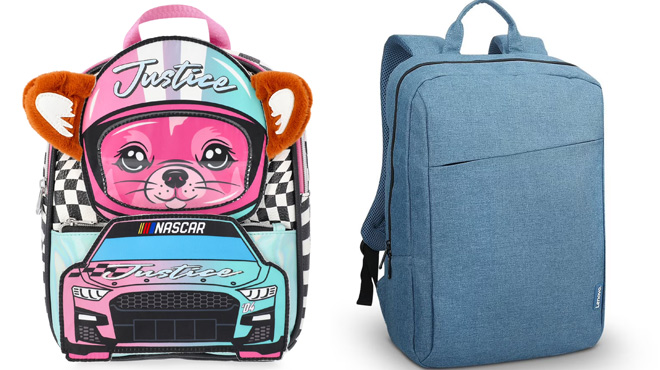 Justice x Nascar Racer Backpack