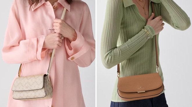 Kate Spade Outlet Sutton Floral Mini Crossbody Bag