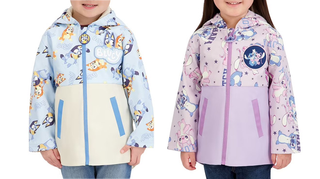 Kids Character Rain Jackets