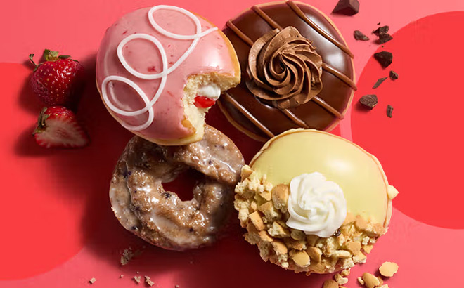 Krispy Kreme Spring Seasonal Doughnuts