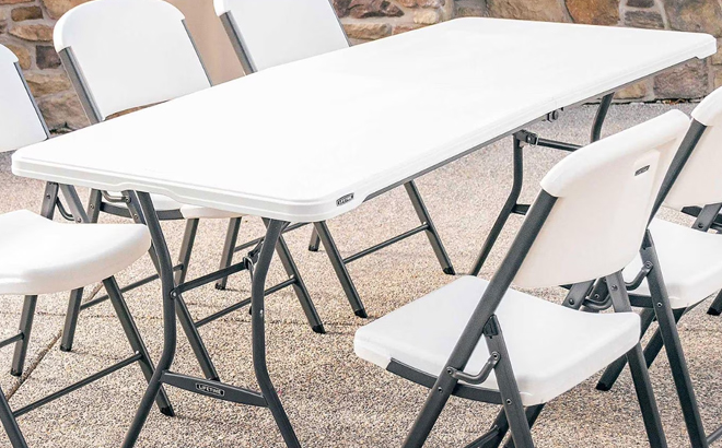 Lifetime 6 Foot Folding Table Lifetime 6 Foot Folding Table