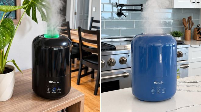 LivePure CoolMist 0 7 Gal Aquaflame Humidifier LivePure CoolMist 0 7 Gal Aquaflame Humidifier